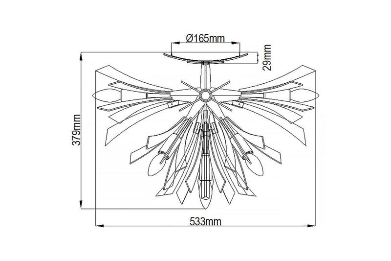 Vida Hinkley Taklampe - Belysning - Innendørsbelysning & Lamper - Soveromslampe - Taklampa sovrum