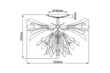 Vida Hinkley Taklampe - Belysning - Innendørsbelysning & Lamper - Soveromslampe - Taklampa sovrum