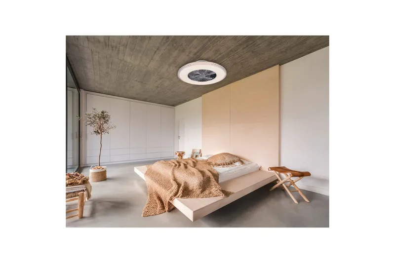 Vifte TRIO Harstad - Belysning - Innendørsbelysning & Lamper - Soveromslampe - Taklampa sovrum