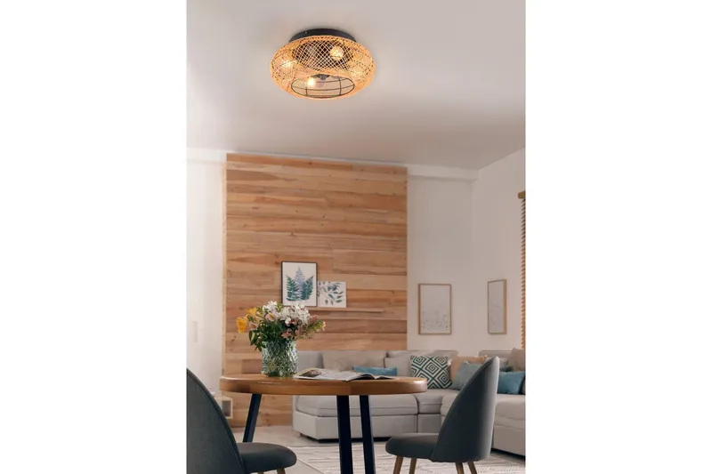 Vifte TRIO Lillesand - Belysning - Innendørsbelysning & Lamper - Soveromslampe - Taklampa sovrum