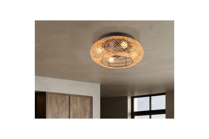 Vifte TRIO Lillesand - Belysning - Innendørsbelysning & Lamper - Soveromslampe - Taklampa sovrum