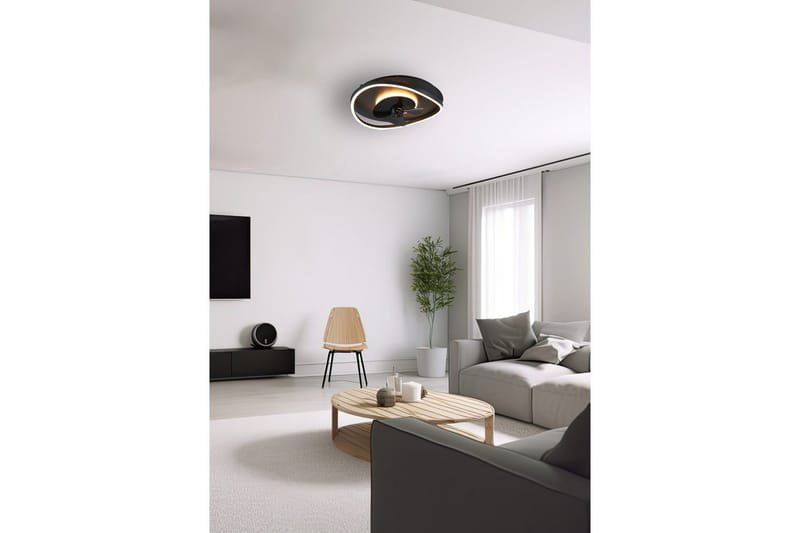 Vifte TRIO Sortland - Belysning - Innendørsbelysning & Lamper - Soveromslampe - Taklampa sovrum