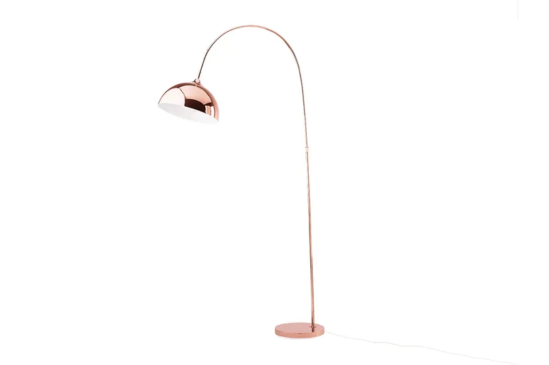 Candella Gulvlampe 160 cm - Kobber - Belysning - Innendørsbelysning & Lamper - Spesiallampe - Buelampe