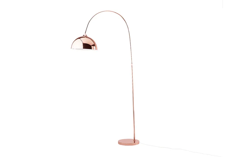 Candella Gulvlampe 160 cm - Kobber - Belysning - Innendørsbelysning & Lamper - Spesiallampe - Buelampe
