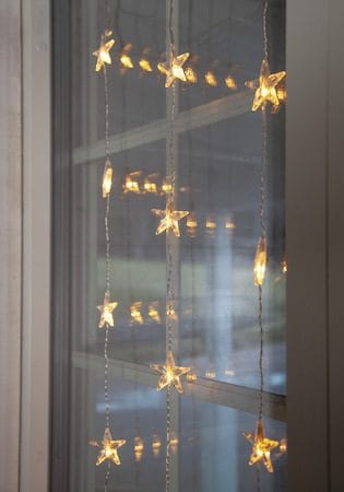 Star Curtain lysgardin 90 cm - transparent - Belysning - Innendørsbelysning & Lamper - Dekorasjonsbelysning