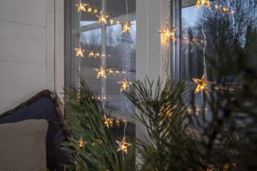 Star Curtain lysgardin 90 cm - transparent - Belysning - Innendørsbelysning & Lamper - Dekorasjonsbelysning
