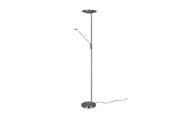 Brantford LED-Gulvlampe Børstet Stål - Belysning - Innendørsbelysning & Lamper - Stuelampe