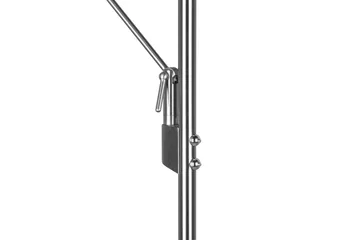 Brantford LED-Gulvlampe Børstet Stål - Belysning - Innendørsbelysning & Lamper - Stuelampe