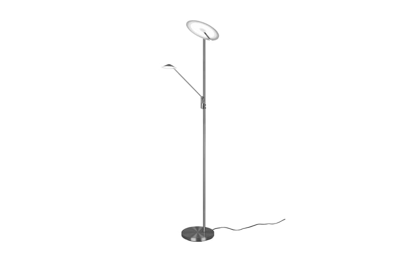 Brantford LED-Gulvlampe Børstet Stål - Belysning - Innendørsbelysning & Lamper - Stuelampe