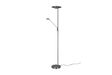 Brantford LED-Gulvlampe Børstet Stål - Belysning - Innendørsbelysning & Lamper - Stuelampe