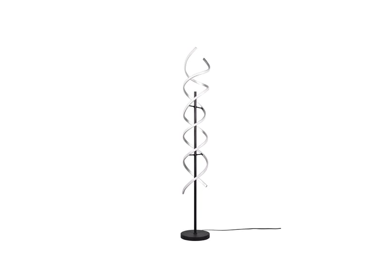 Sequence LED-Gulvlampe Børstet Aluminium/Matt Svart - Trio Lighting - Belysning - Innendørsbelysning & Lamper - Stuelampe