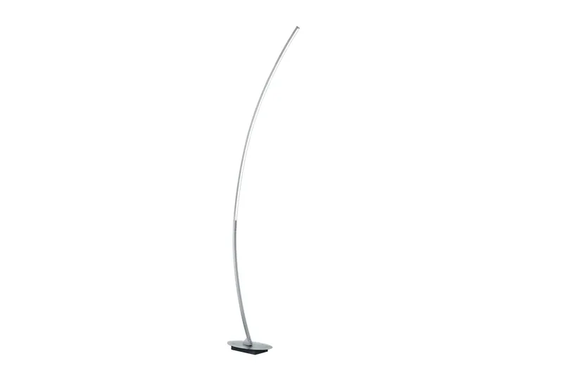 Solo Gulvlampe LED-børstet aluminium, undefined