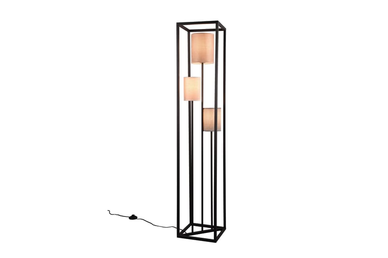 Trio Lighting Ross Gulvlampe 3L E27 flerfarget - Belysning - Innendørsbelysning & Lamper - Stuelampe