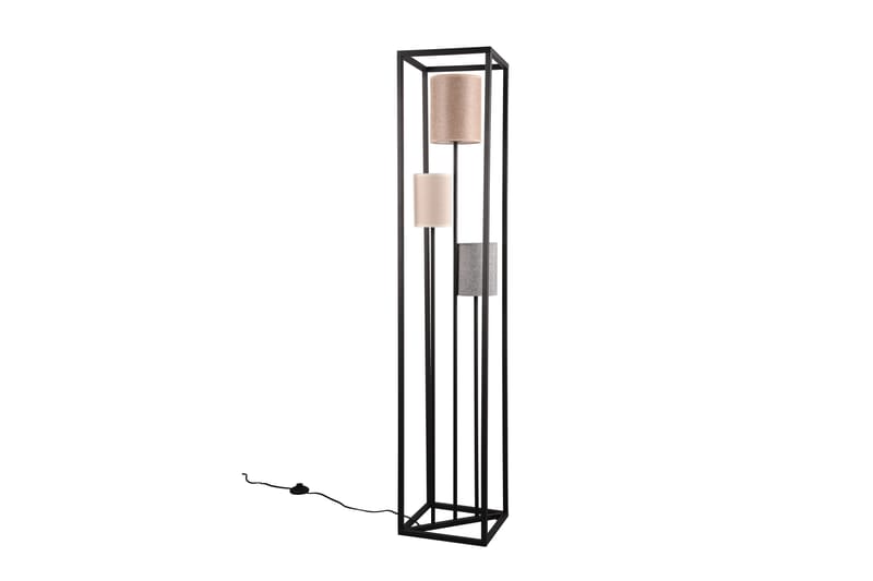 Trio Lighting Ross Gulvlampe 3L E27 flerfarget - Belysning - Innendørsbelysning & Lamper - Stuelampe
