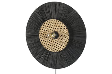 Symi Vegglampe E27 - Svart - Belysning - Innendørsbelysning & Lamper - Nattlampe - Nattlampe vegg
