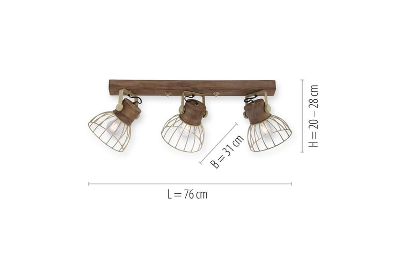 Alami Just Light Vegg/Taklampe - Belysning - Innendørsbelysning & Lamper - Taklampe - Pendellamper & Hengelamper