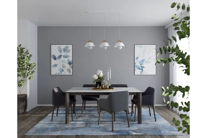 Almitara Taklampe Rund - Svart - Belysning - Innendørsbelysning & Lamper - Taklampe - Pendellamper & Hengelamper