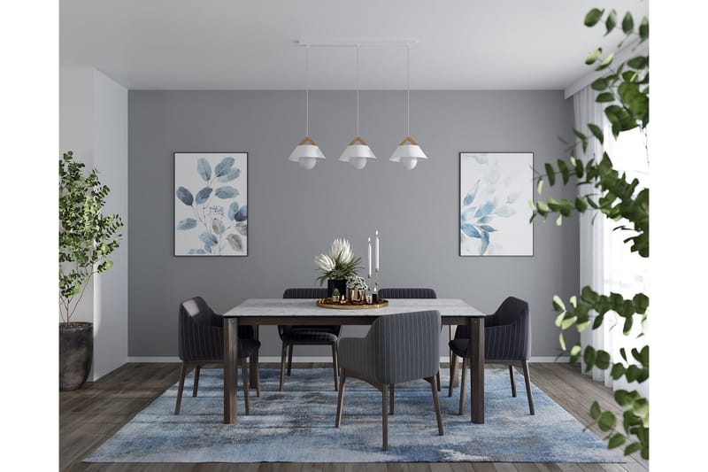 Almitara Taklampe Rund - Svart - Belysning - Innendørsbelysning & Lamper - Taklampe - Pendellamper & Hengelamper