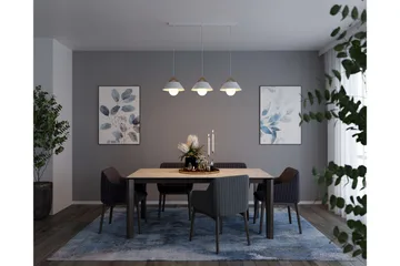 Almitara Taklampe Rund - Svart - Belysning - Innendørsbelysning & Lamper - Taklampe - Pendellamper & Hengelamper