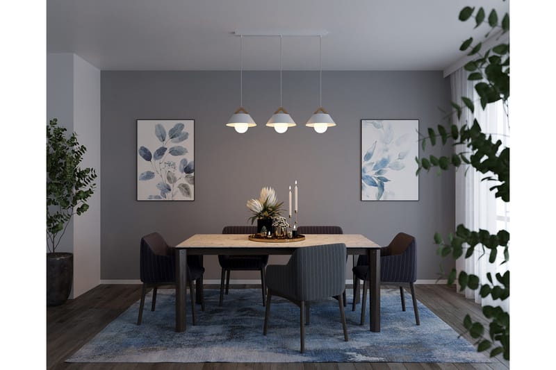 Almitara Taklampe Rund - Svart - Belysning - Innendørsbelysning & Lamper - Taklampe - Pendellamper & Hengelamper