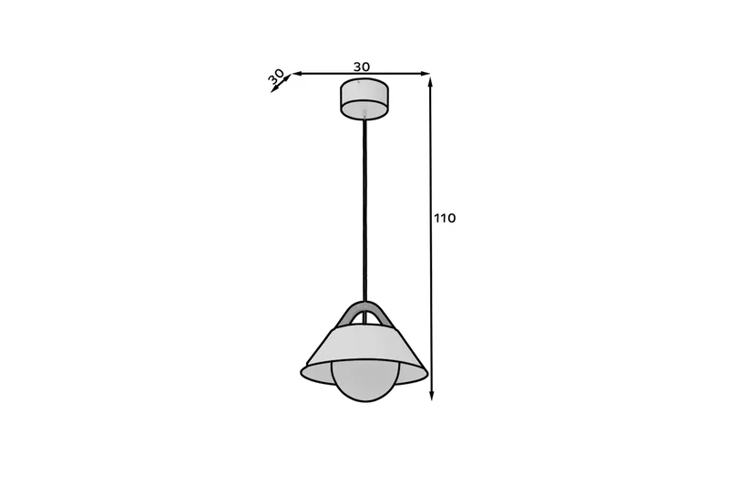 Almitara Pendellampe - Svart - Belysning - Innendørsbelysning & Lamper - Taklampe - Pendellamper & Hengelamper