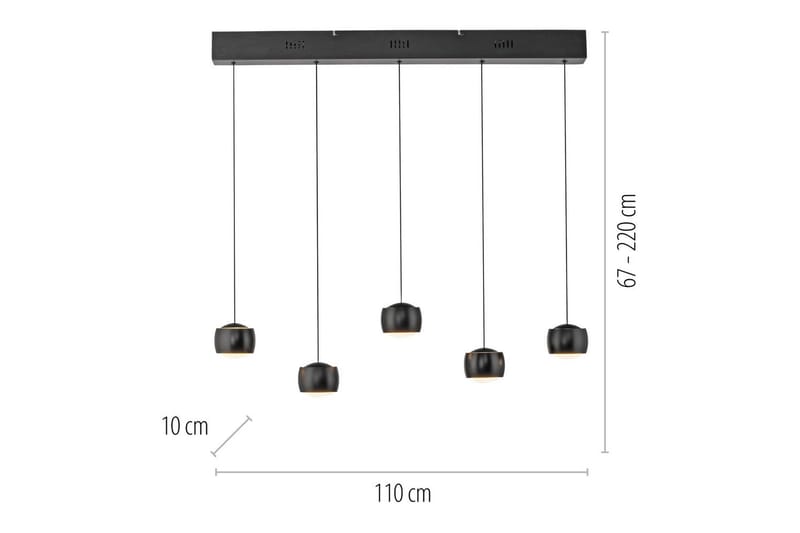 Ballini Just Light Taklampe - Belysning - Innendørsbelysning & Lamper - Taklampe - Pendellamper & Hengelamper