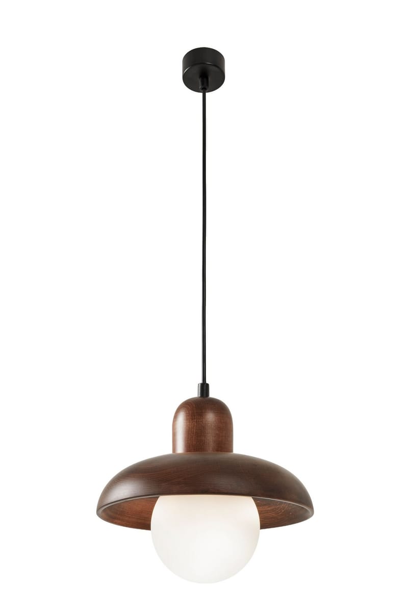 Beylin pendellampe - Svart Valnøtt Hvit - Belysning - Innendørsbelysning & Lamper - Taklampe - Krystallkrone & takkrone