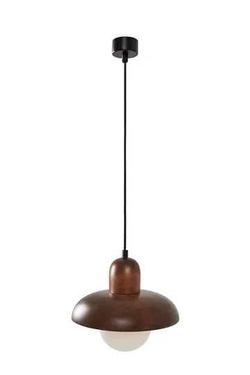 Beylin pendellampe - Svart Valnøtt Hvit - Belysning - Innendørsbelysning & Lamper - Taklampe - Krystallkrone & takkrone