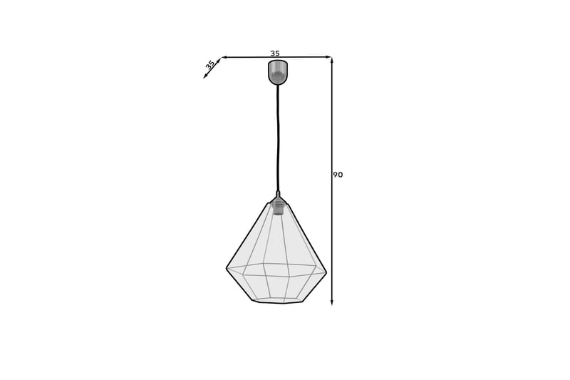 Brevitas Taklampe - Svart - Belysning - Innendørsbelysning & Lamper - Taklampe - Pendellamper & Hengelamper