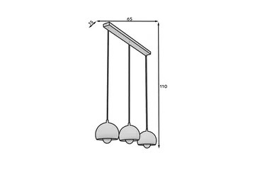 Callide Taklampe - Svart - Belysning - Innendørsbelysning & Lamper - Taklampe - Pendellamper & Hengelamper