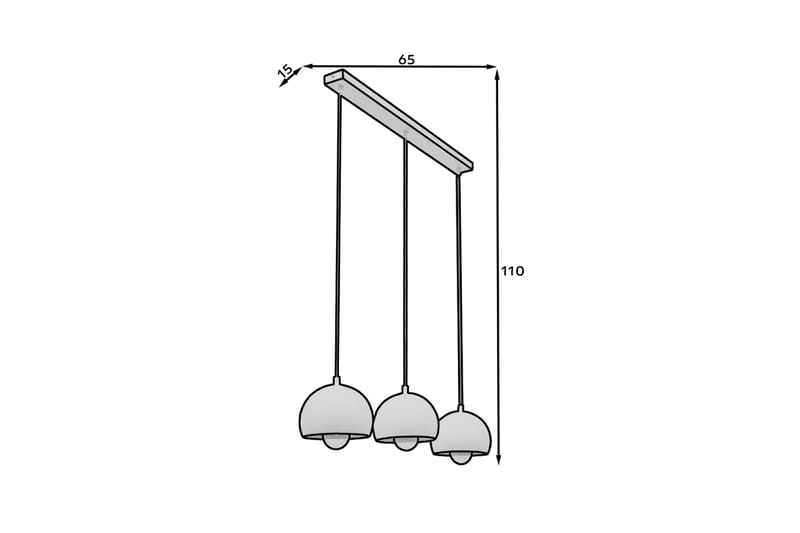 Callide Taklampe - Svart - Belysning - Innendørsbelysning & Lamper - Taklampe - Pendellamper & Hengelamper