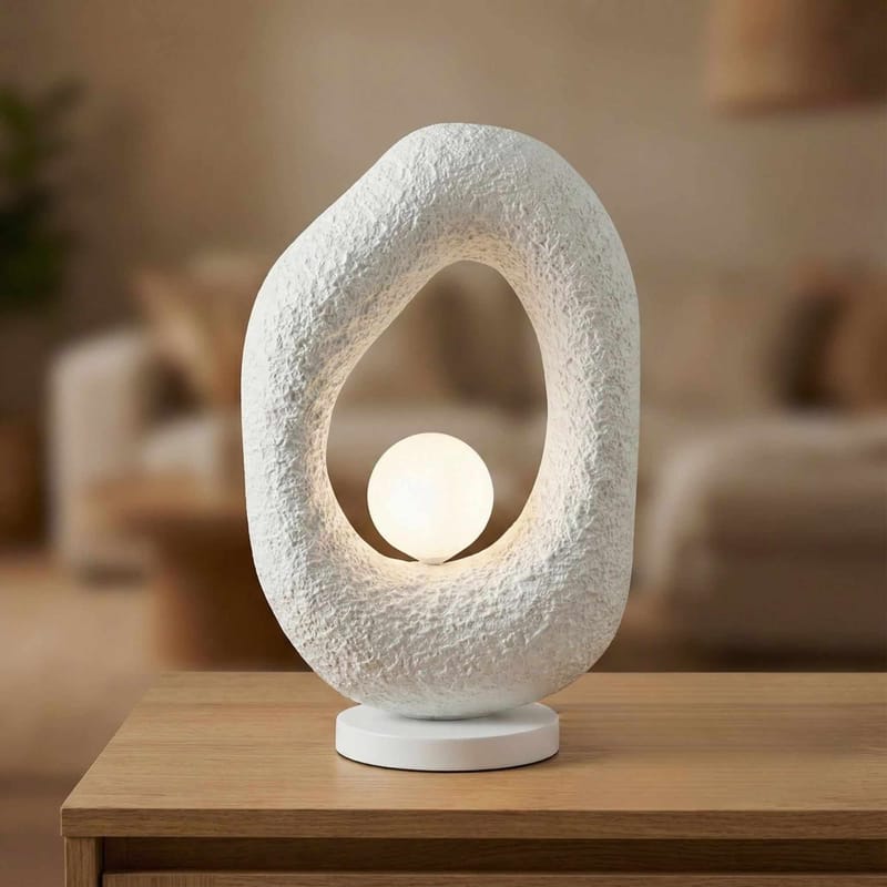 Corlinor bordlampe - Hvit - Belysning - Innendørsbelysning & Lamper - Taklampe - Krystallkrone & takkrone