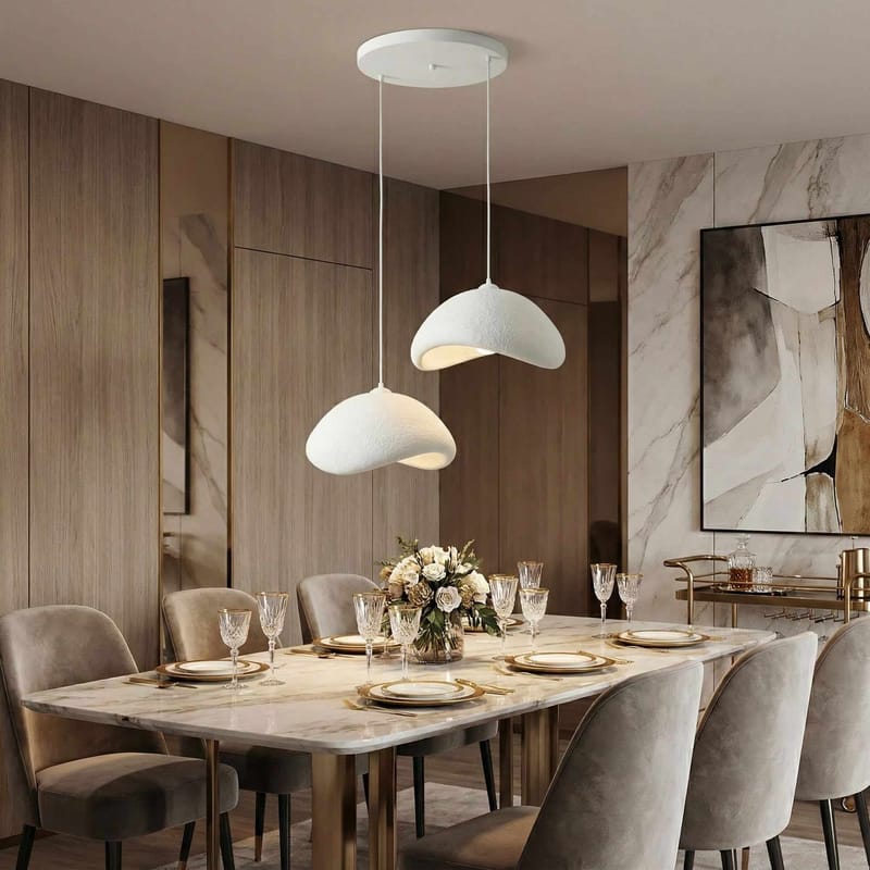 Dasina pendellampe - Hvit - Belysning - Innendørsbelysning & Lamper - Taklampe - Krystallkrone & takkrone