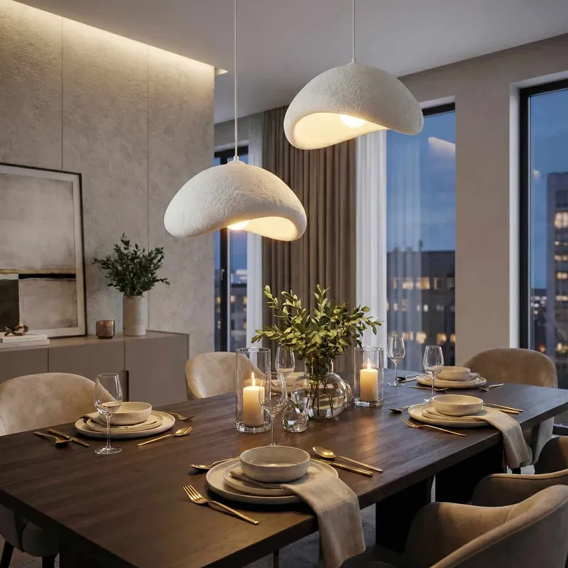 Dasina pendellampe - Hvit - Belysning - Innendørsbelysning & Lamper - Taklampe - Krystallkrone & takkrone