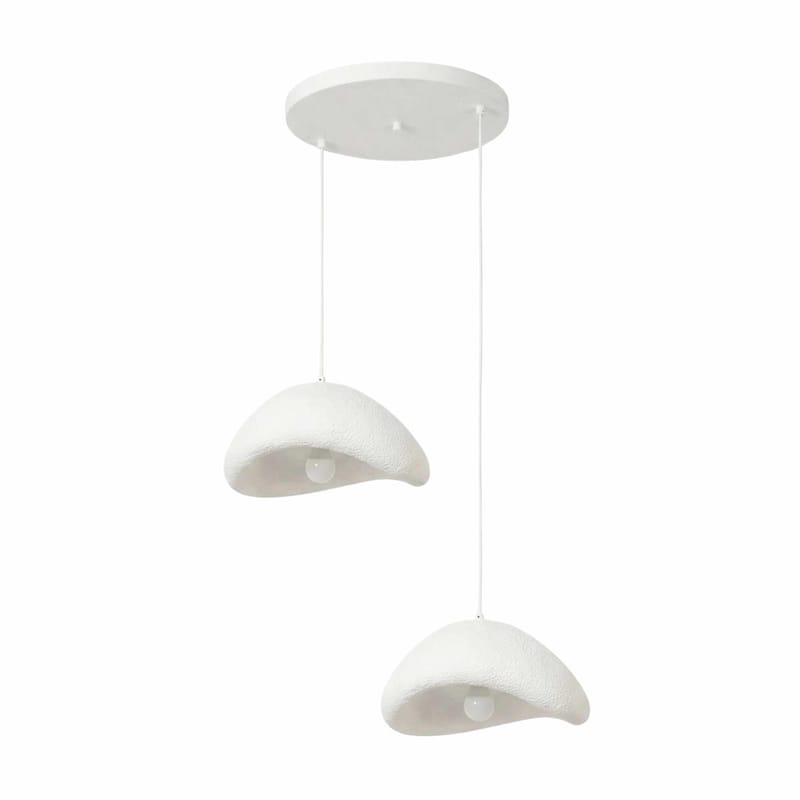 Dasina pendellampe, Hvit