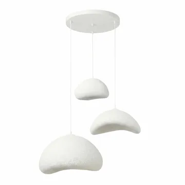 Dasina pendellampe - Hvit - Belysning - Innendørsbelysning & Lamper - Taklampe - Krystallkrone & takkrone