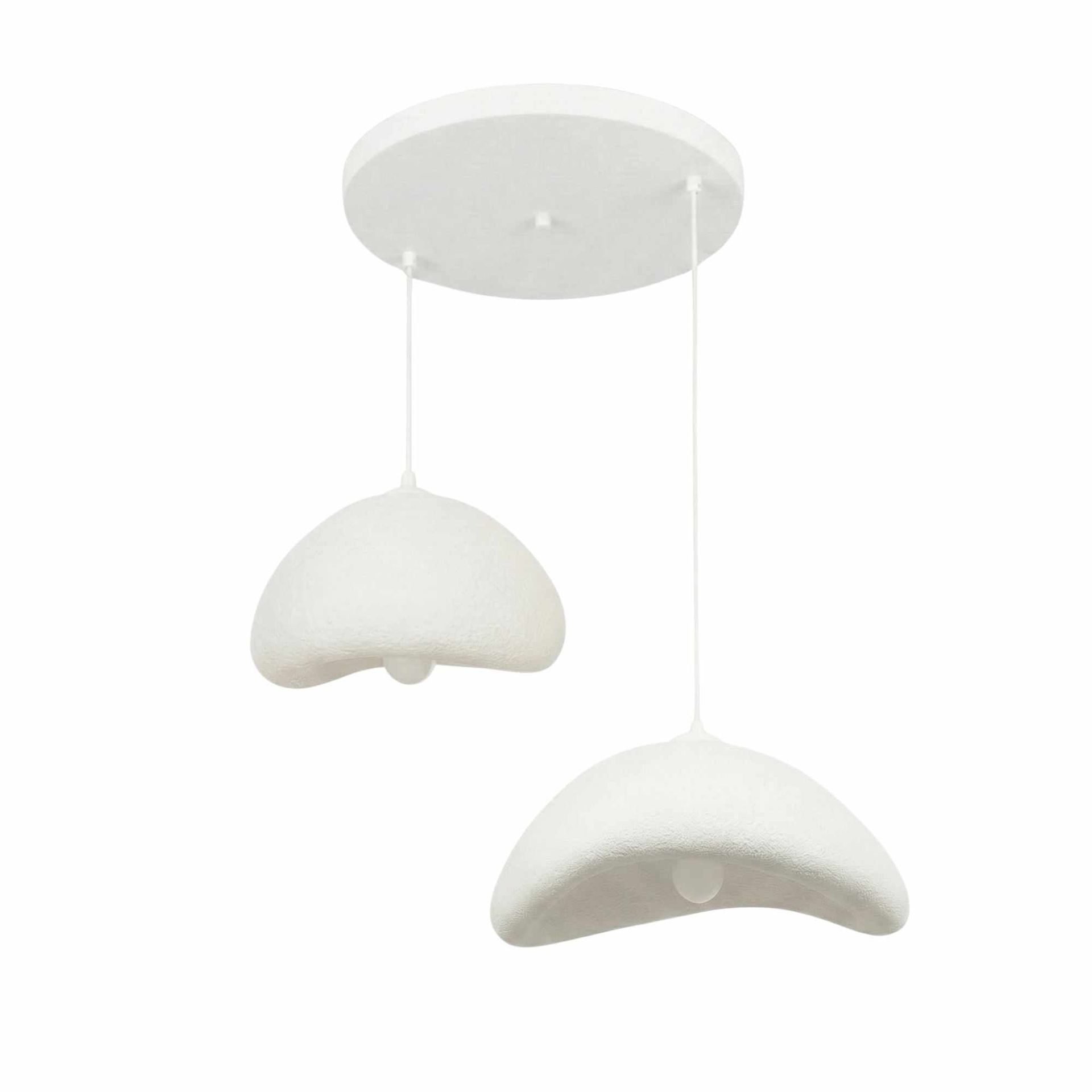 Dasina pendellampe - Hvit