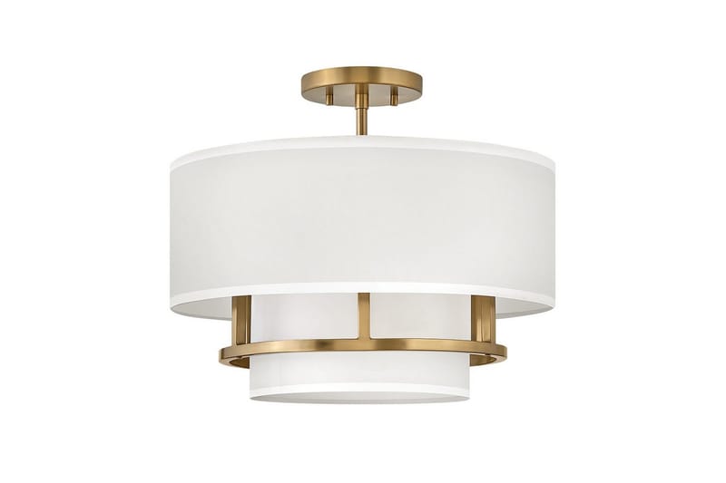Duo takpendel/semi-innfelt Hinkley Graham 406x359 mm - 406x359 mm - Belysning - Innendørsbelysning & Lamper - Taklampe - Pendellamper & Hengelamper