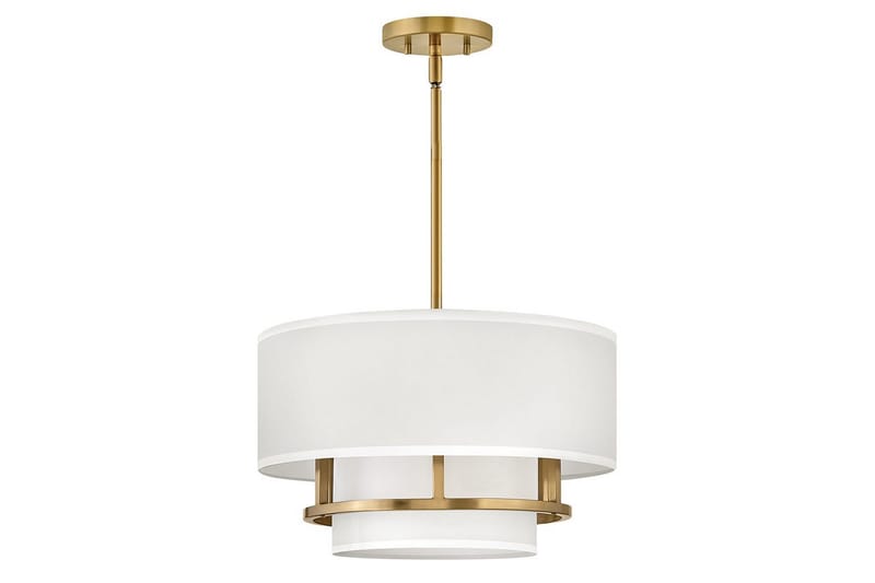 Duo takpendel/semi-innfelt Hinkley Graham 406x359 mm - 406x359 mm - Belysning - Innendørsbelysning & Lamper - Taklampe - Pendellamper & Hengelamper