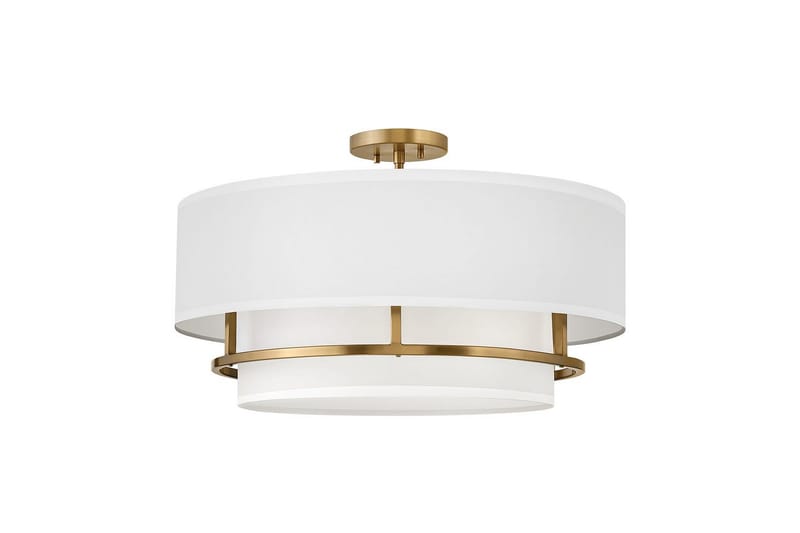 Duo takpendel/semi-innfelt Hinkley Graham 584x359 mm - 584x359 mm - Belysning - Innendørsbelysning & Lamper - Taklampe - Pendellamper & Hengelamper