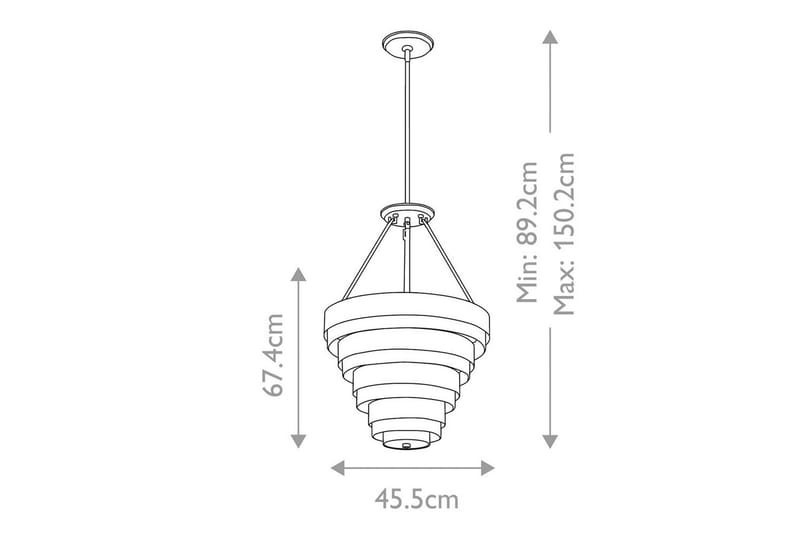 Echelon Lisa Mcdennon Av Hinkley Taklampe - Belysning - Innendørsbelysning & Lamper - Taklampe - Pendellamper & Hengelamper