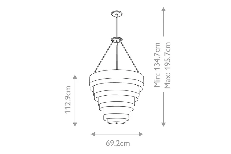 Echelon Lisa Mcdennon Av Hinkley Taklampe - Belysning - Innendørsbelysning & Lamper - Taklampe - Pendellamper & Hengelamper