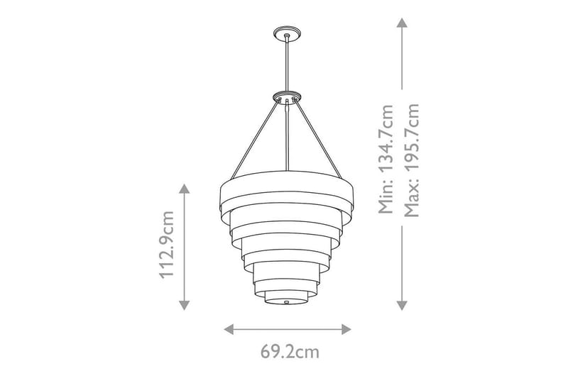 Echelon Lisa Mcdennon Av Hinkley Taklampe - Belysning - Innendørsbelysning & Lamper - Taklampe - Pendellamper & Hengelamper
