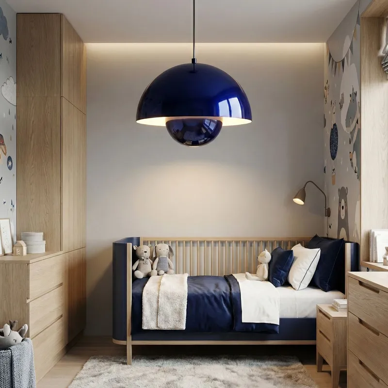 Eylul pendellampe - Marineblå - Belysning - Innendørsbelysning & Lamper - Taklampe - Krystallkrone & takkrone