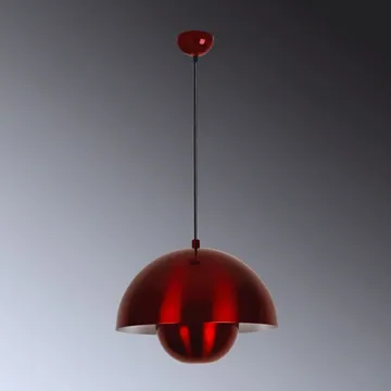 Eylul pendellampe - Rød - Belysning - Innendørsbelysning & Lamper - Taklampe - Krystallkrone & takkrone