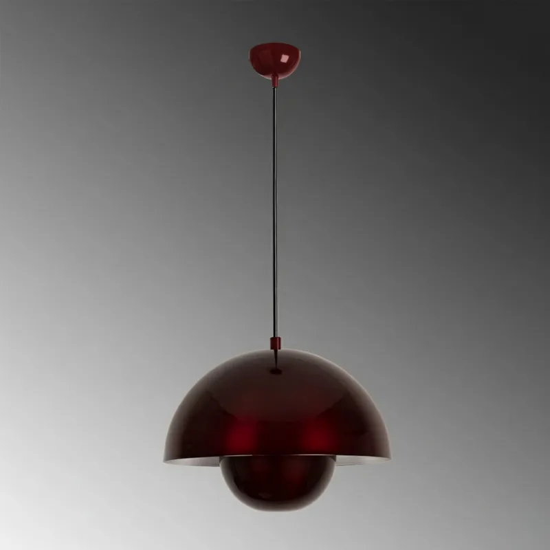 Eylul pendellampe - Vinrød - Belysning - Innendørsbelysning & Lamper - Taklampe - Krystallkrone & takkrone