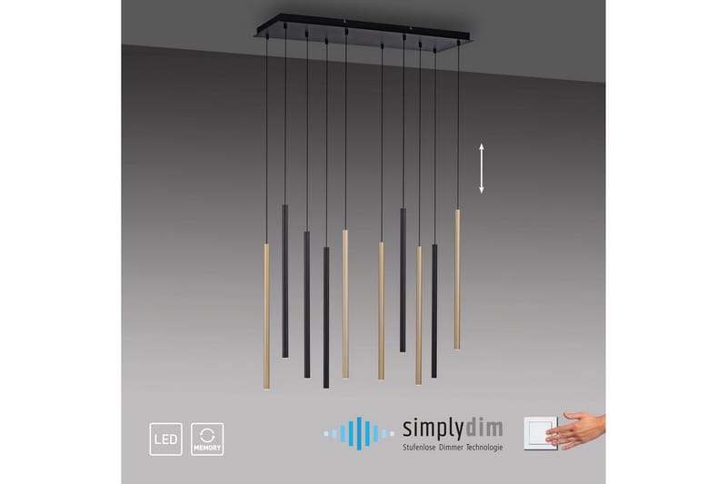 Fløyte Paul Neuhaus Taklampe - Belysning - Innendørsbelysning & Lamper - Taklampe - Pendellamper & Hengelamper