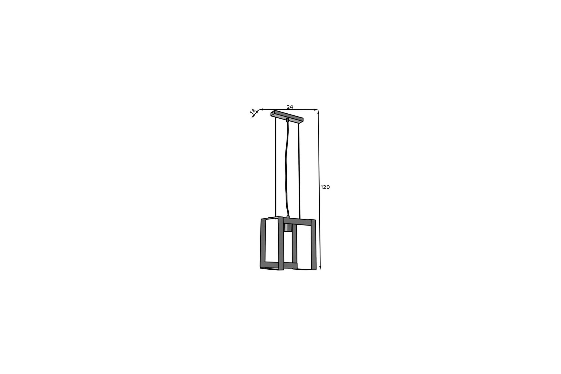 Giorri Taklampe - Svart - Belysning - Innendørsbelysning & Lamper - Taklampe - Pendellamper & Hengelamper