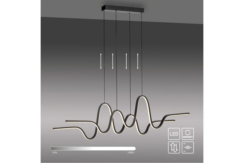 Høyde Paul Neuhaus Taklampe - Belysning - Innendørsbelysning & Lamper - Taklampe - Pendellamper & Hengelamper