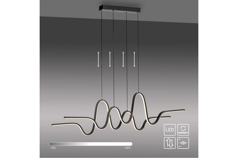 Høyde Paul Neuhaus Taklampe - Belysning - Innendørsbelysning & Lamper - Taklampe - Pendellamper & Hengelamper